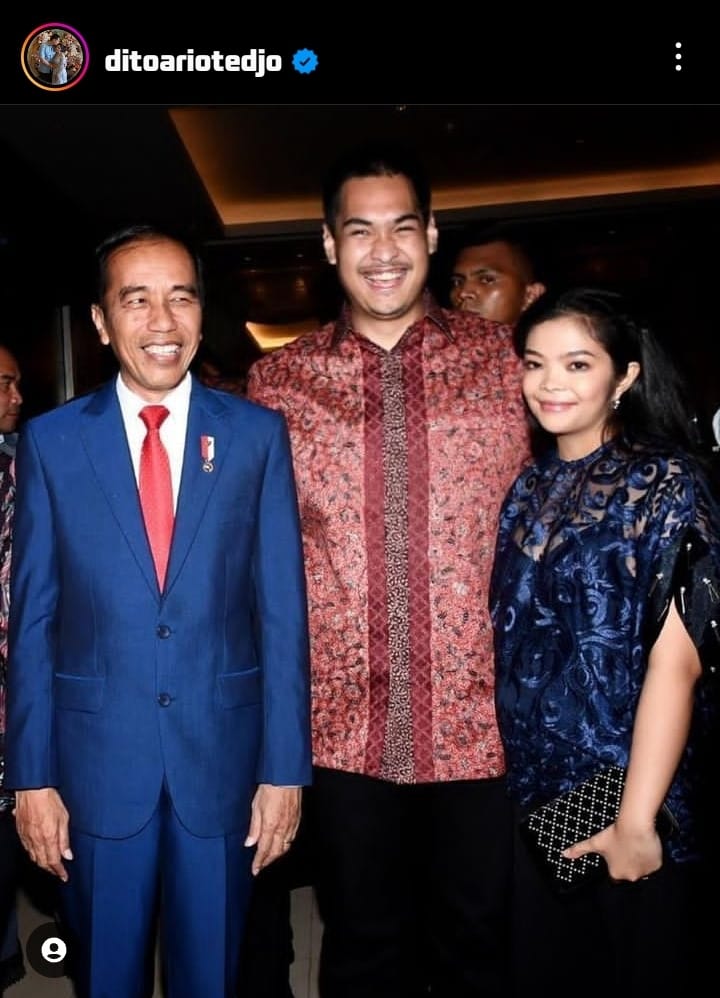 Dito Aritedjo Resmi Dilantik Presiden, Jadi Menteri Termuda