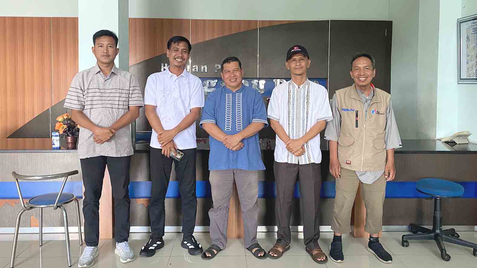 Pengurus PWI Kota Lubuk Linggau Silaturahmi Bersama Solihin, Siap Songsong Musyawarah Cabang 