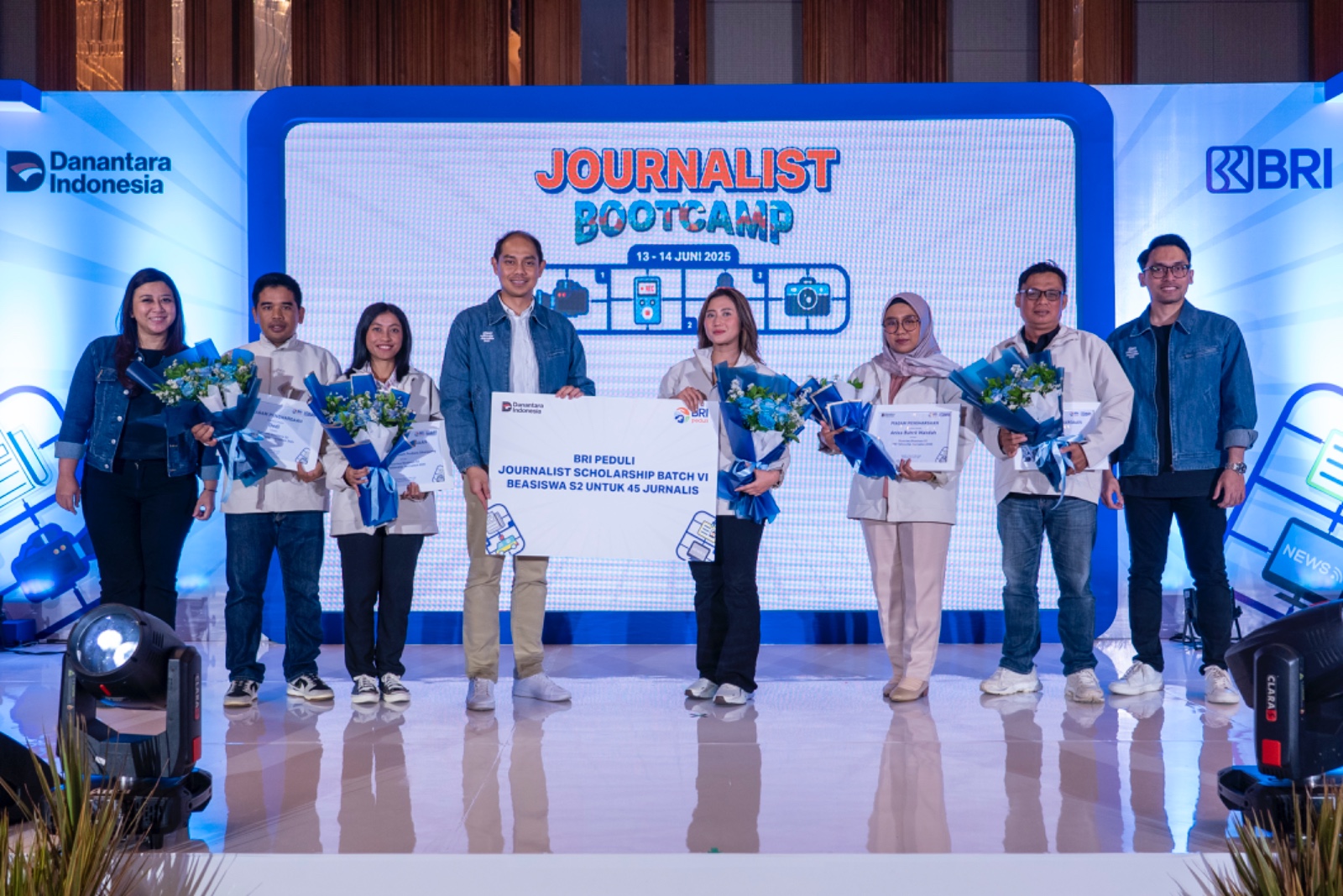 Dukung Insan Pers Berkualitas, BRI Kukuhkan 45 Jurnalis Penerima Beasiswa Pascasarjana Melalui Program BRI