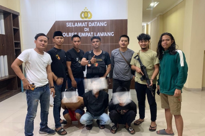 Pencuri Dinamo Mesin Pemecah Batu Sembunyi di Rumah Kontrakan