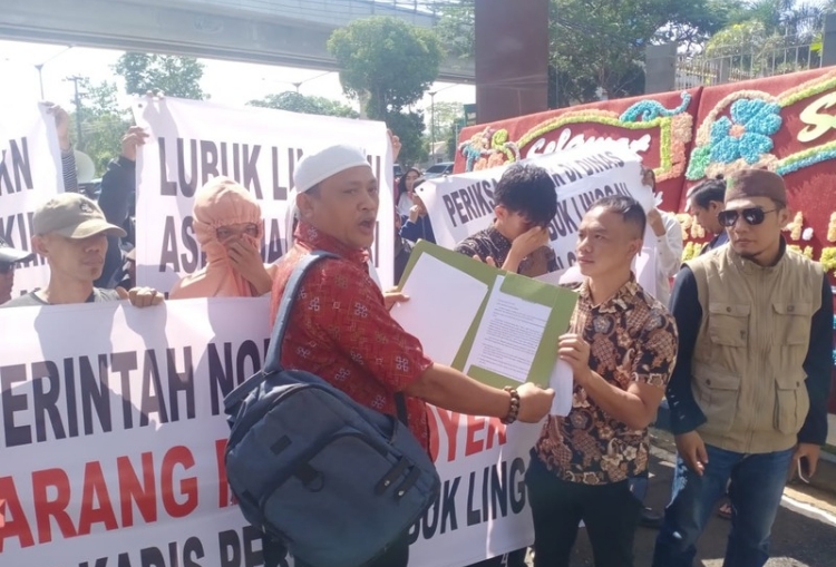 Forum Rajawali Indonesia Laporkan Dugaan Korupsi Kepala Dinas di Lubuklinggau ke Kejati Sumsel