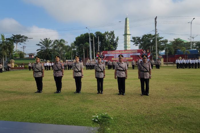 Kapolres Pimpin Pelantikan Beberapa Perwira Polres Mura