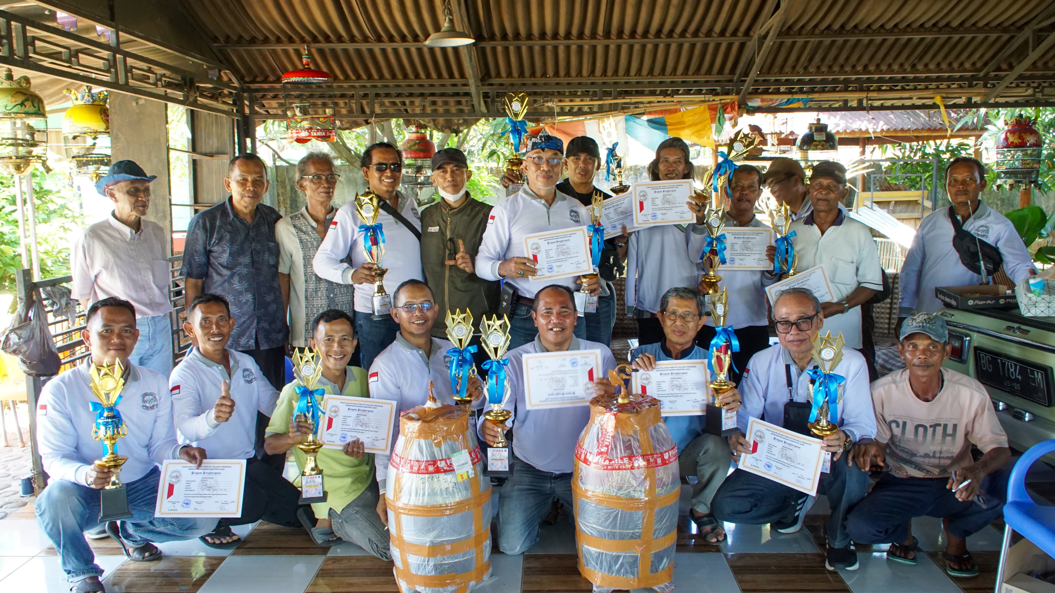 Semarak HUT Lahat ke-156, P3SI Korda Lahat Gelar Lomba Seni Suara Burung Perkutut