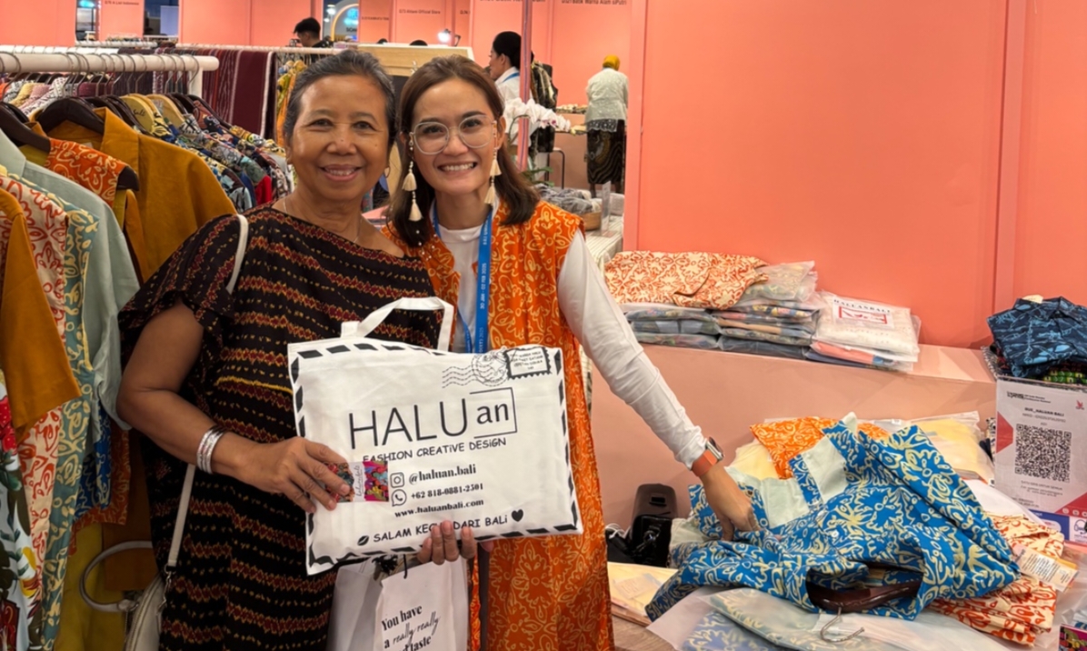 Lewat Pameran BRI, Pengusaha Muda Bali Pasarkan Fashion Digital Berkelanjutan hingga Mancanegara