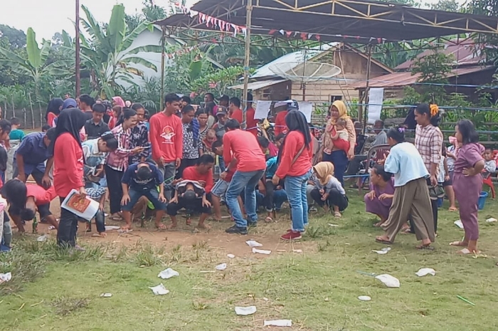 Meriahkan Peringatan HUT RI ke-78: Masyarakat Desa Tanjung Kupang Membara dalam Lomba-Lomba