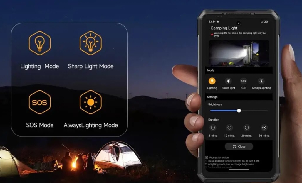 Ulefone Armor 34 Pro 5G, HP Rugged 25500 mAh dengan Proyektor Built-in