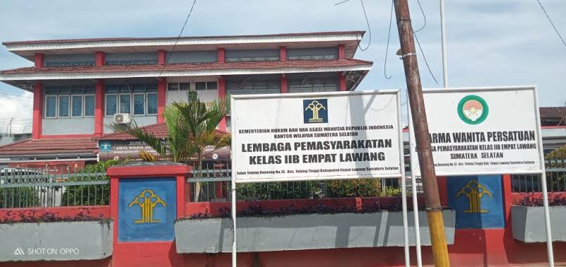 Warga Binaan Lapas Kelas II B Empat Lawang yang Mendapatkan Remisi Nataru Nihil