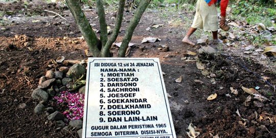 Sejarah Kelam 1965, Lima Jejak Kuburan Massal Diduga Anggota PKI di Jawa Tengah