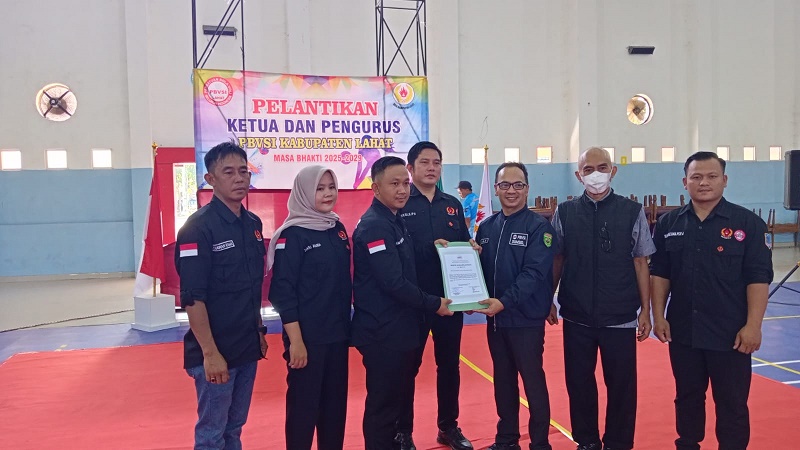 PBVSI Lahat Resmi Dilantik, Siap Lahirkan Atlet Voli Unggulan