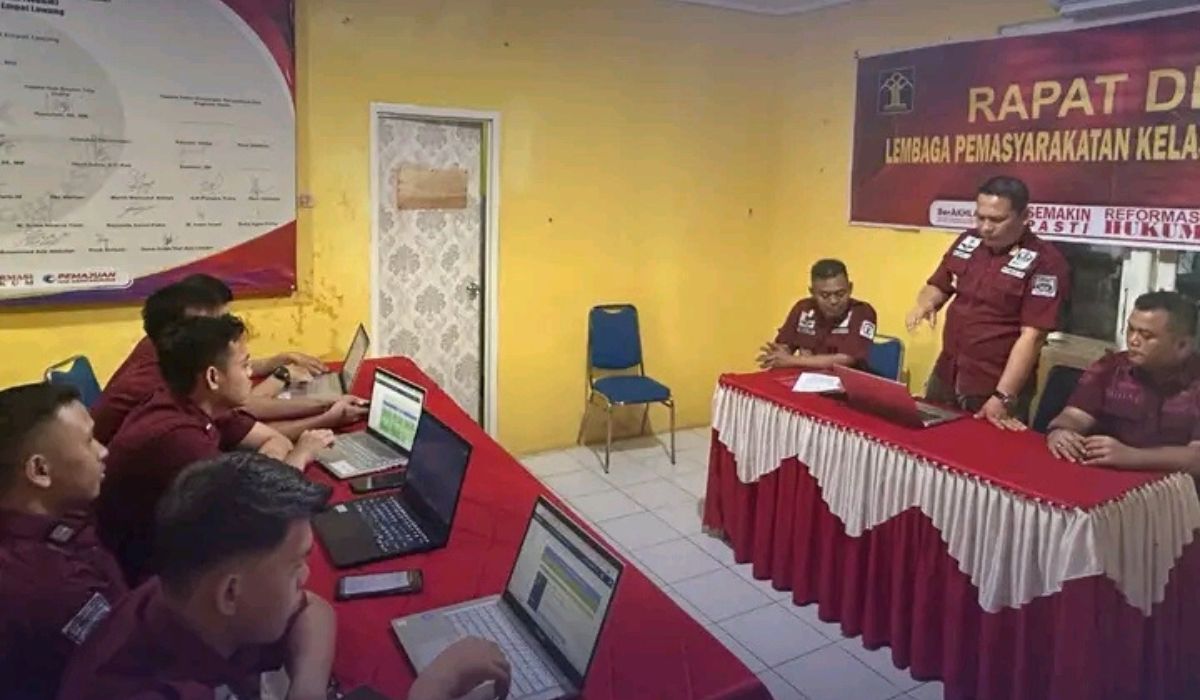 Menuju Wilayah Bebas Korupsi dan Birokrasi Bersih Lembaga Pemasyarakatan Kelas IIB Empat Lawang Gelar Rapat