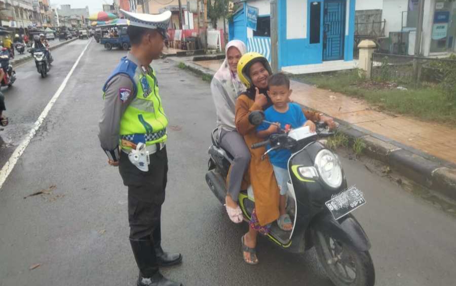 Tekan Angka Lakalantas, Satlantas Polres Empat Lawang Ajak Masyarakat Disiplin Berlalu Lintas