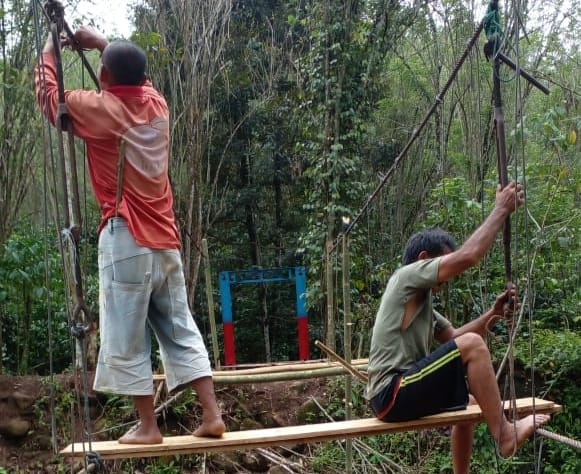 Permudah Warga Angkut Hasil Pertanian