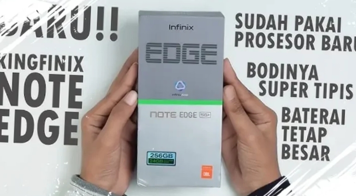 Desain Infinix Note Edge Bocor: Bodi Tipis, Warna Hijau, dan Modul Kamera dengan Ring Light