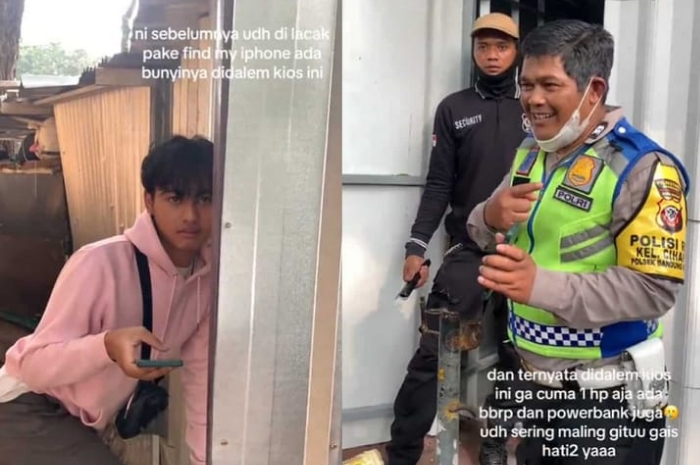 Viral di Tiktok, Pelaku Maling Iphone di Bandung di Grebek Usai Lokasinya Dilacak