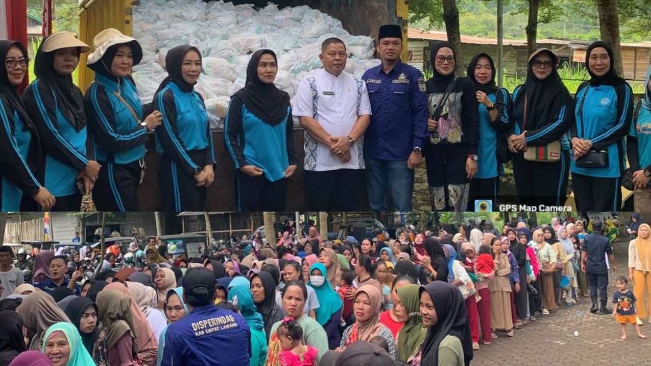 2.500 Paket Sembako Bersubsidi di Tebing Tinggi Ludes Diserbu Warga, Antusiasme Membludak