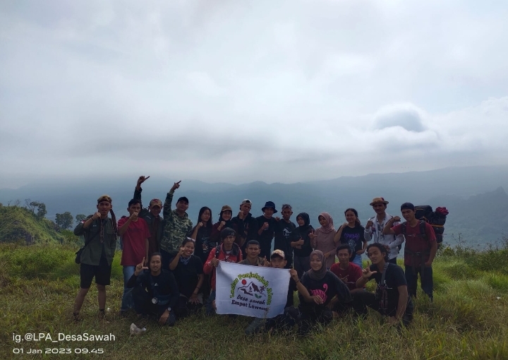 LPA Desa Sawah Nginap di 640mdpl