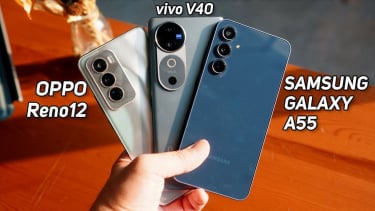 Perbandingan Samsung Galaxy A55, Oppo Reno 12, dan Vivo V40: Pilihan Terbaik di Kelasnya