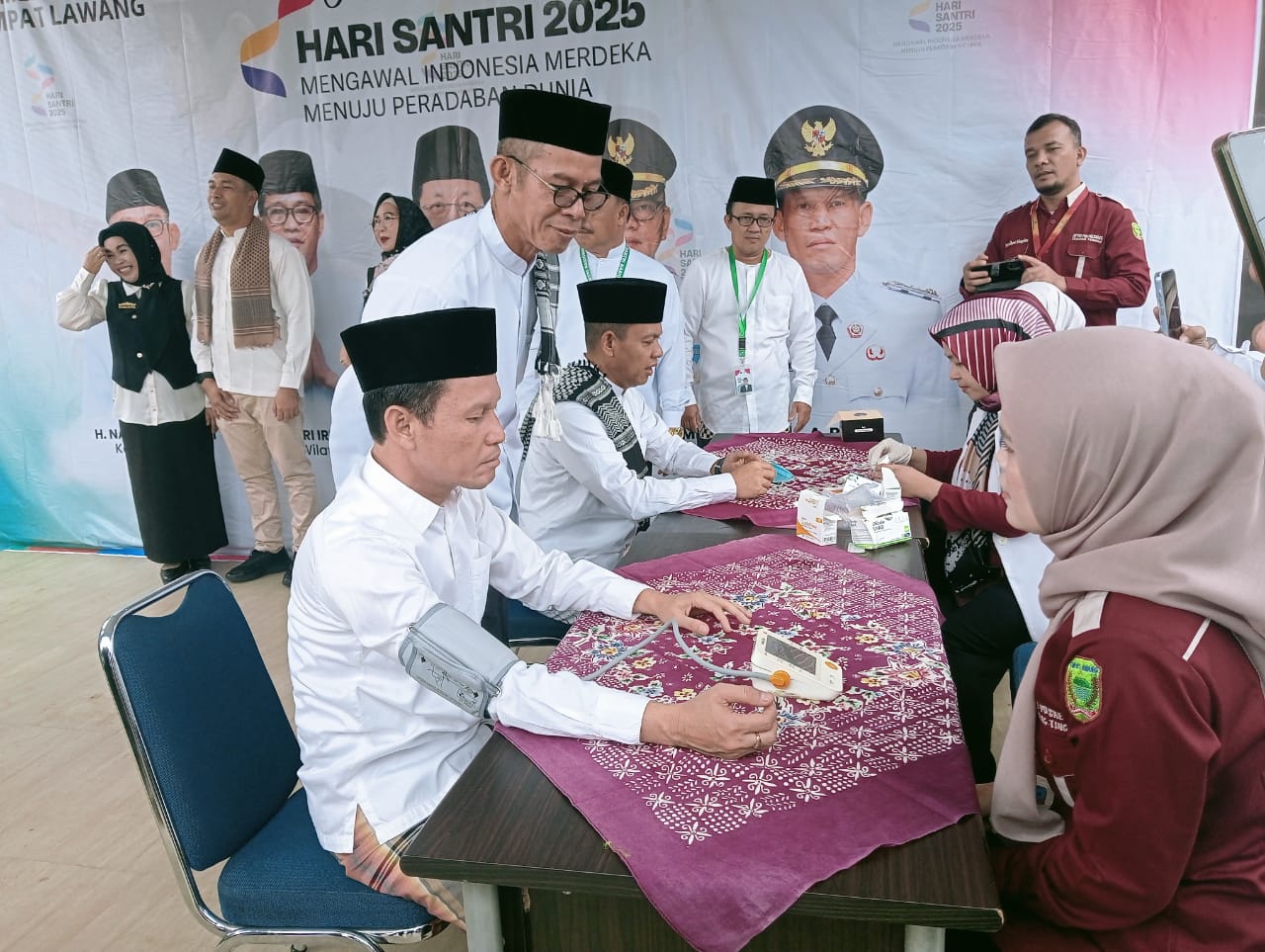 Wabup Empat Lawang A. Rifai Jadi Irup Upacara Hari Santri, Ajak Santri Kawal Indonesia Menuju Peradaban Dunia