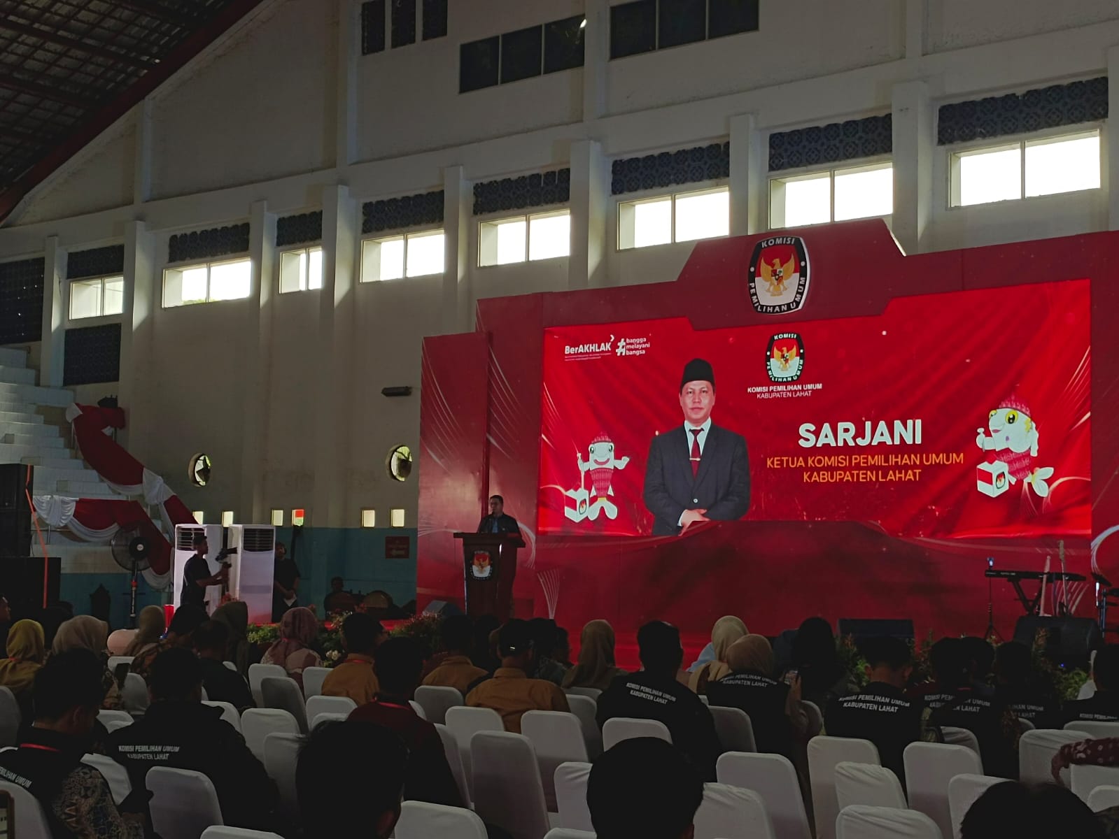 Pj Bupati Lahat Hadiri Rapat Evaluasi Adhoc Pasca Pilkada 2024