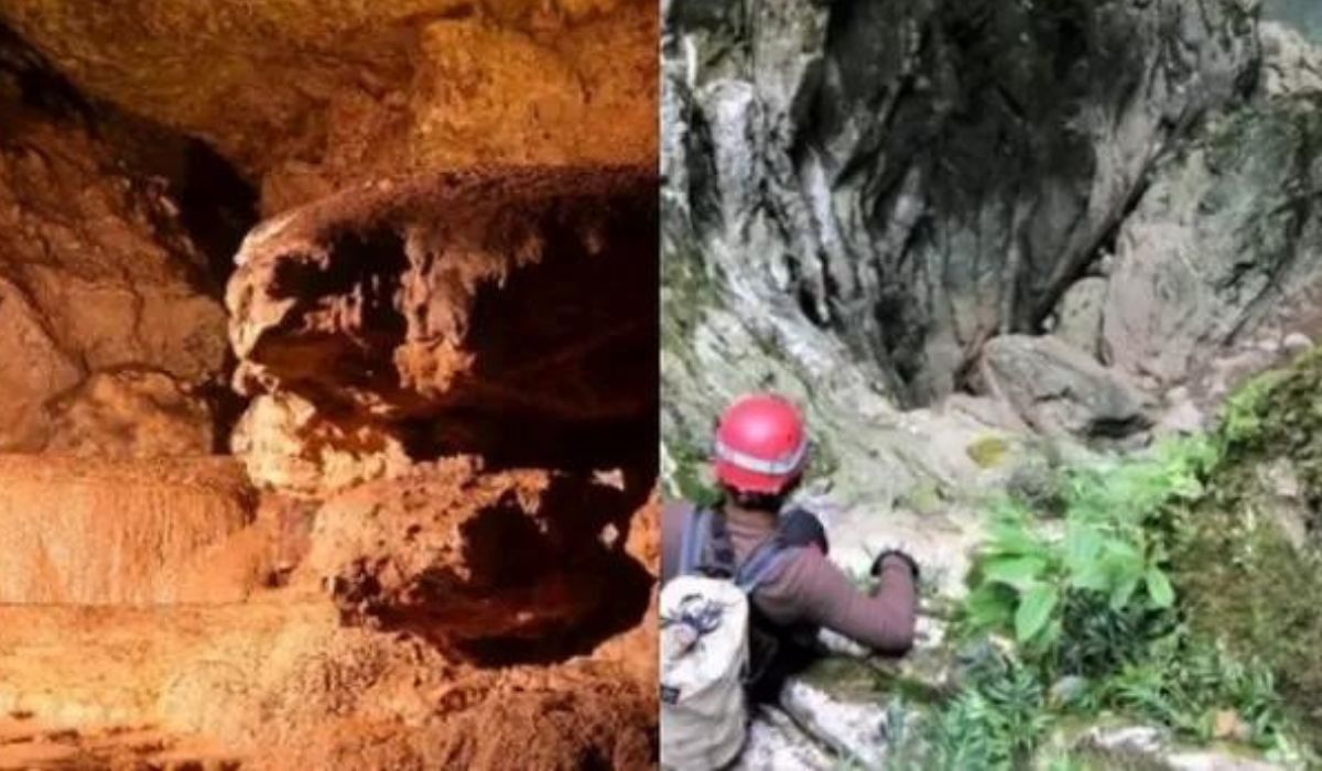 Gua Hatusaka Misteri Serpihan Kayu di Dalam Gua yang Dalam