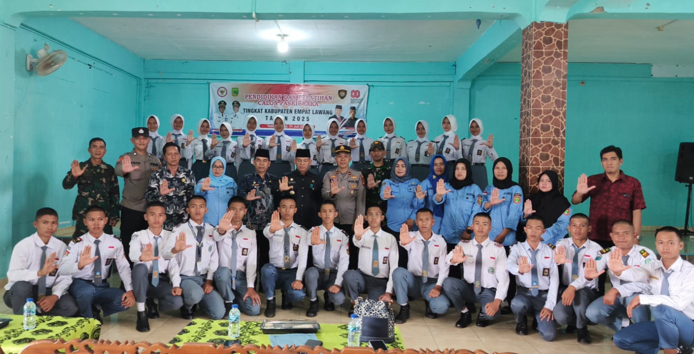 Sekda Empat Lawang Buka Pelatihan Paskibraka 2025: Cetak Generasi Muda Berkarakter dan Nasionalis