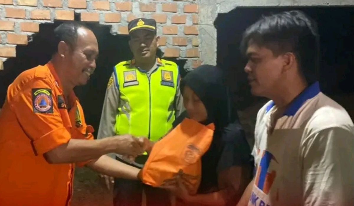 Dampak Tanah Longsor di Kampung Lorong Sawah, Empat Lawang Rumah Bambang Alami kerusakan