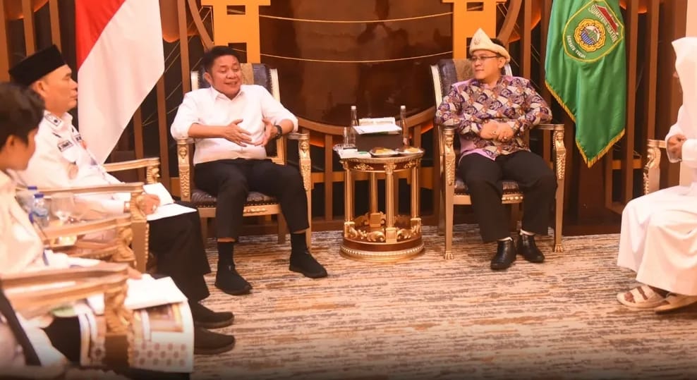 Pererat Hubungan, Kesultanan Palembang Darussalam Kunjungi Pemprov Sumsel