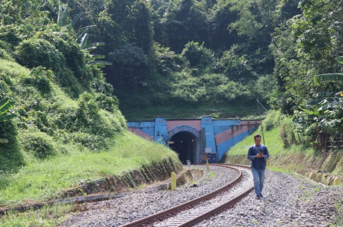 Jadi Terowongan Kereta Api Terpanjang di Sumsel, Yuk Kita Jelajahi Terowongan Kereta Api Tebing Tinggi