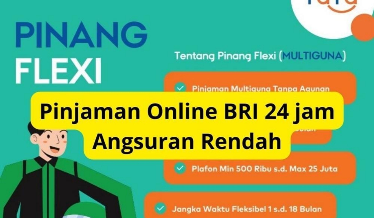 Pinjaman Online BRI Angsuran 100 Ribuan Bunga Rendah, Modal Syarat KTP Nomor WA Tanpa Ribet