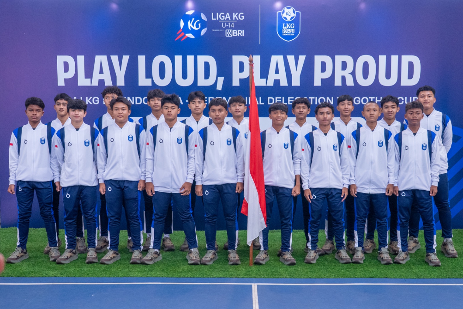 BRI dan Liga Kompas Resmi Lepas Tim LKG BRI Indonesia ke Piala Dunia Remaja Gothia Cup 2025 di Swedia