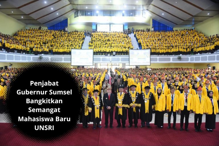 Penjabat Gubernur Sumsel Bangkitkan Semangat Mahasiswa Baru UNSRI