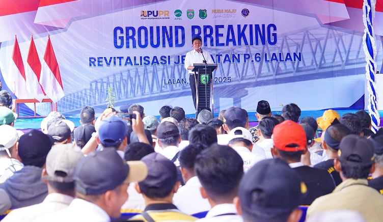 Pemkab Muba Resmi Revitalisasi Jembatan P6 Lalan, Bupati Toha: Bangun Harapan dan Masa Depan Warga