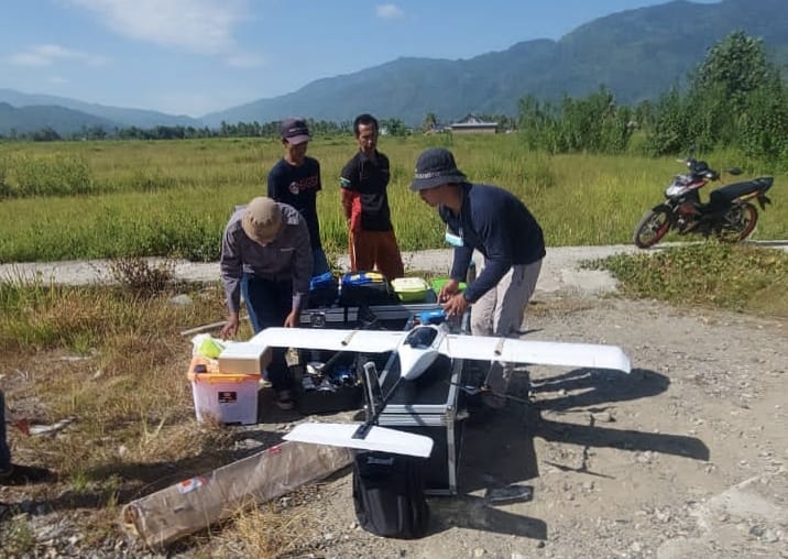 Gunakan Drone untuk Mengetahui Batas Wilayah