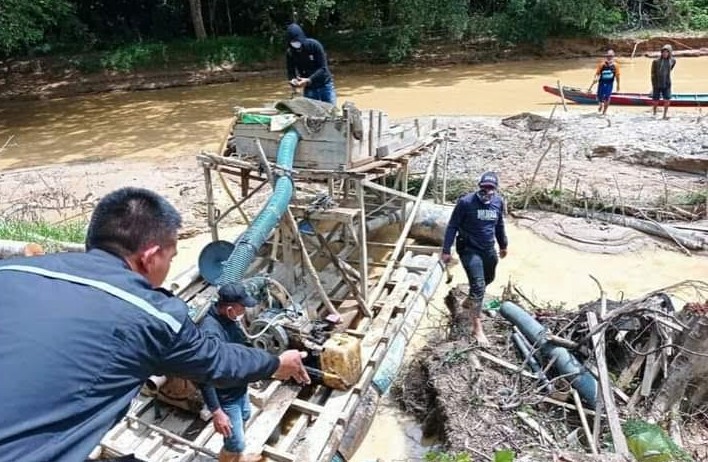 Dompeng Ilegal Kembali Ditertibkan