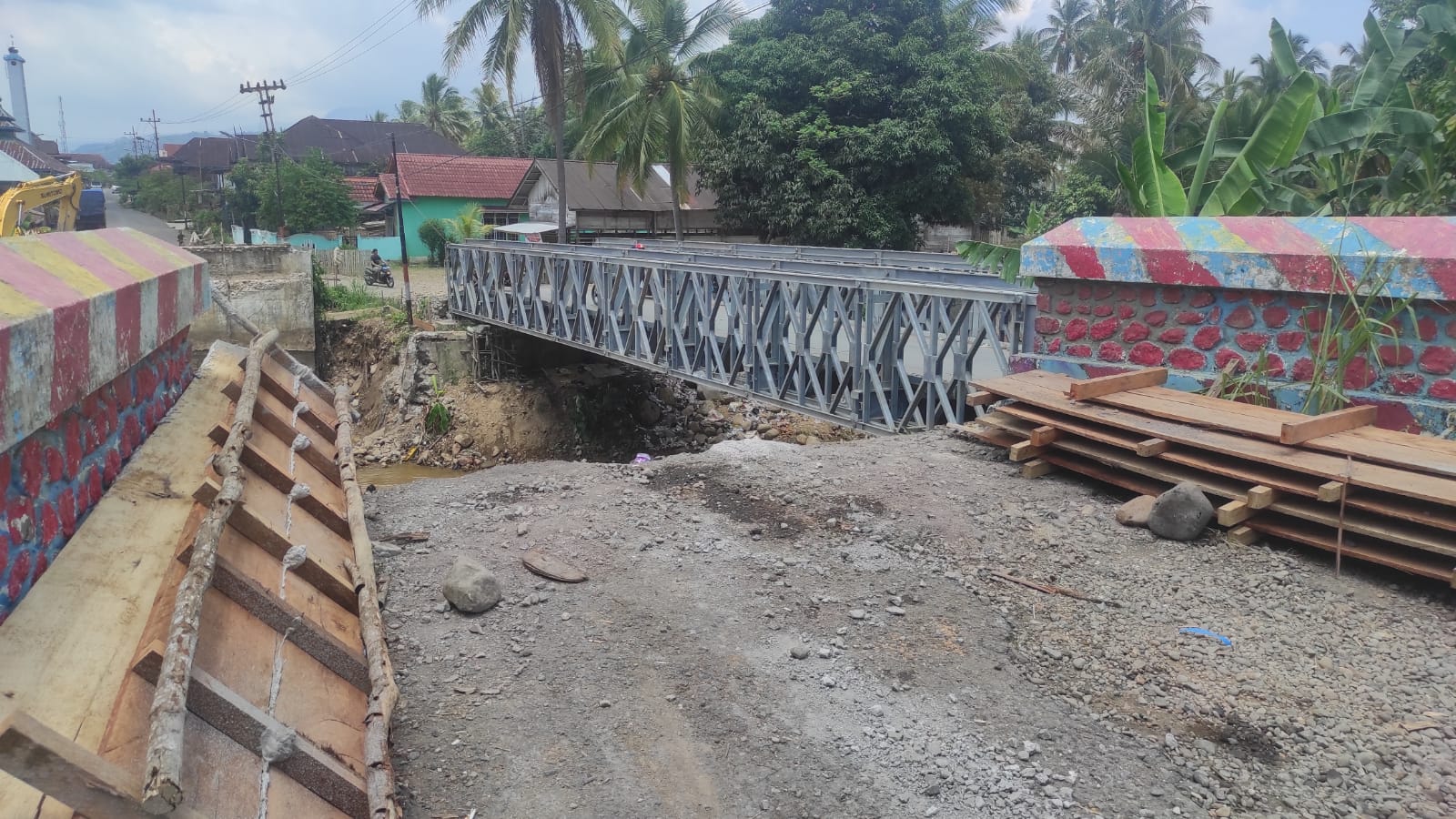 Pembangunan Jembatan Air Bayau Telan Anggaran Rp 10,5 Miliyar