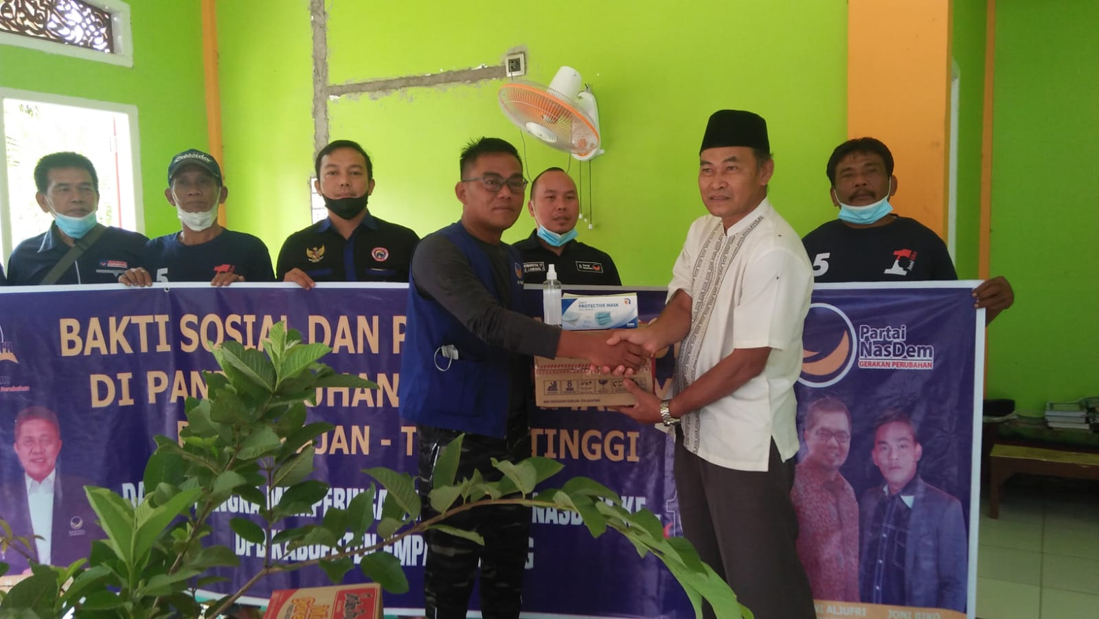 Dasawarsa Partai Nasdem, DPD Partai Nasdem Empat Lawang Berikan Bantuan Ke Panti Asuhan Muhammadiyah