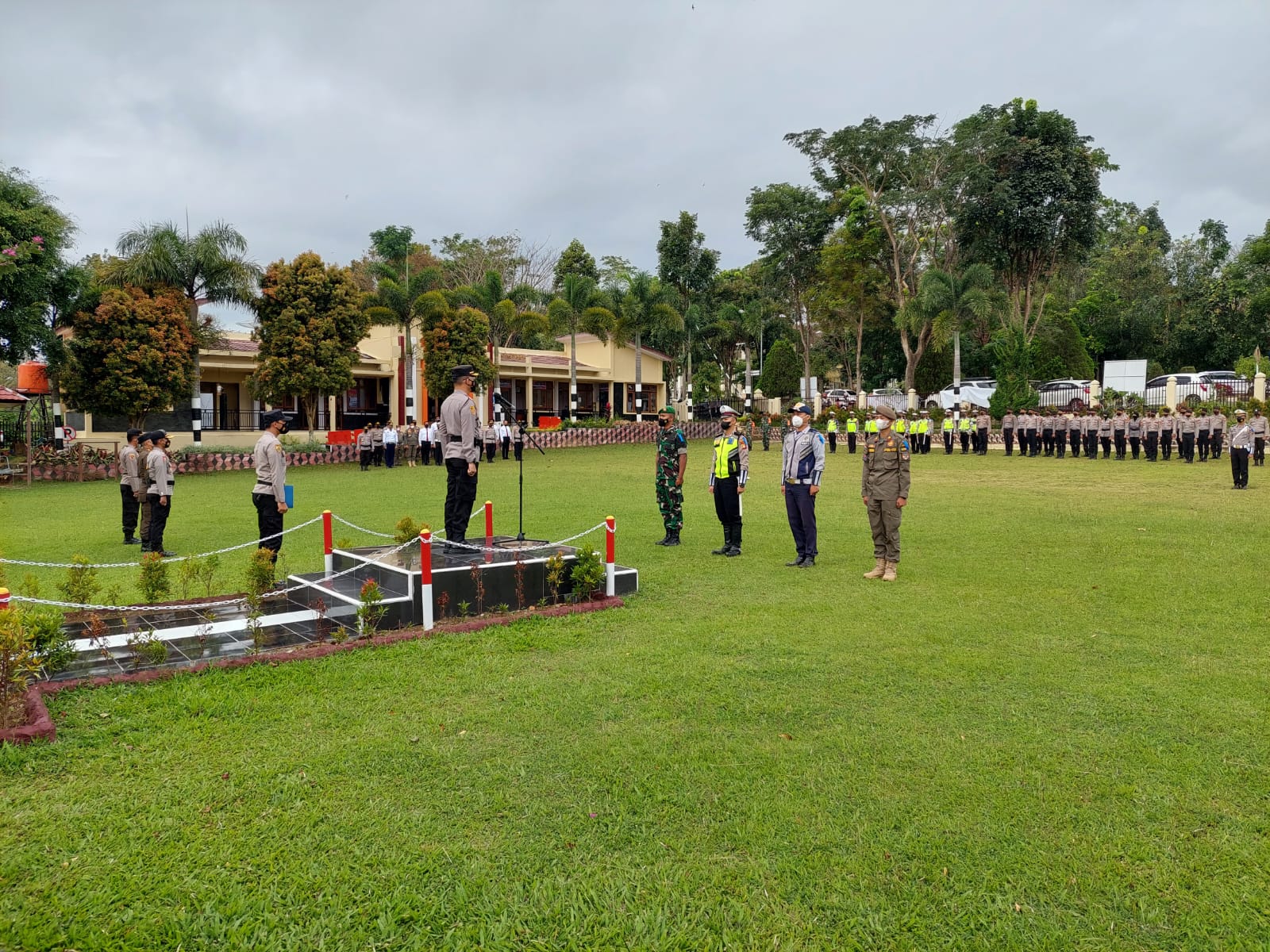 Begini, Upaya Polres Pagaralam Wujudkan Sitkamseltibcarlantas Saat Pademi