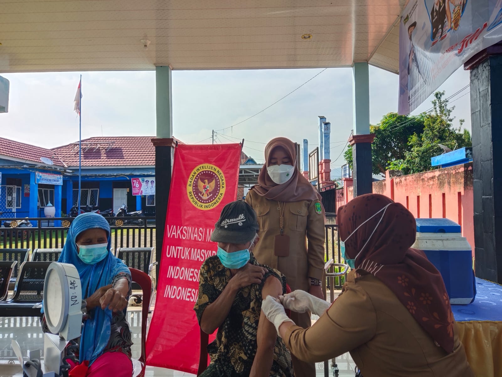 Gencar  Pencapaian Vaksinasi Jelang Bulan Ramadhan, Binda Sumsel Gandeng Puskesmas