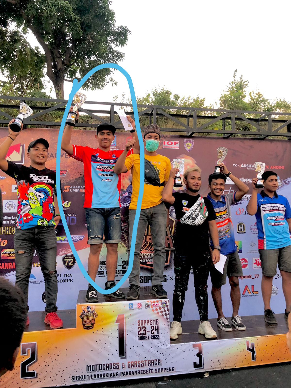 Atlet JMRT Empat Lawang Berjaya di Kejuaraan Motor di Sopeng Sulawesi Selatan