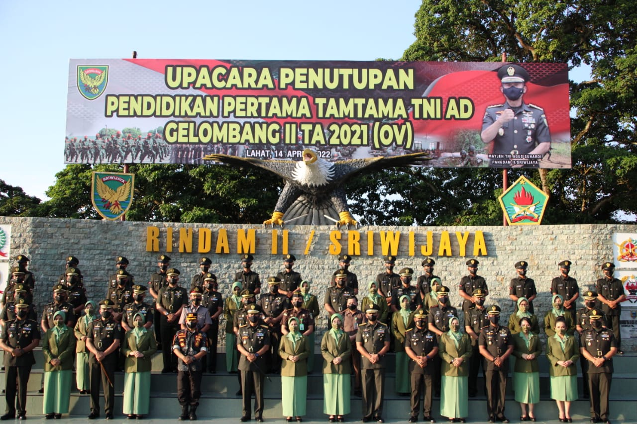 Tutup Pendidikan Dikmata TNI AD Gelombang II, Ini Pesan Pangdam II Sriwijaya untuk Anggota Prajurit