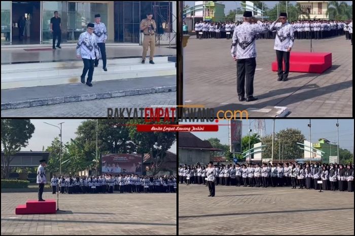 Dekati Masa Akhir Jabatan, Bupati Empat Lawang Gelar Apel Perpisahan dengan Para Guru