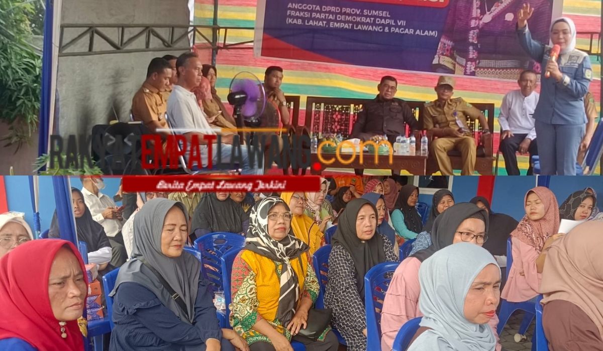 Serap Aspirasi, Anggota DPRD Provinsi Sumatera Selatan, Ir. Hj. Holda, Gelar Reses