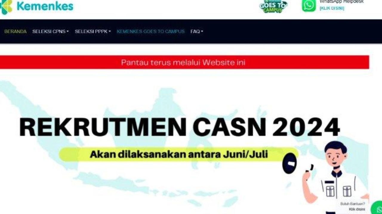 Pendaftaran CPNS dan PPPK Kemenkes 2024: Persiapan dan Tahapan Seleksi