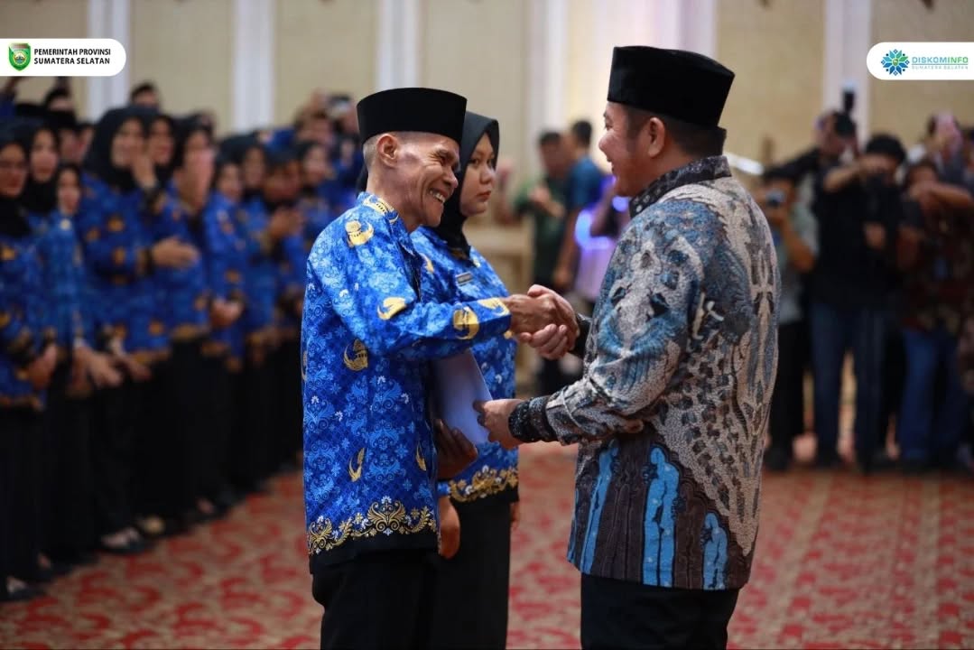 3.077 PPPK Tahap 1 Formasi 2024 Terima SK di Pemprov Sumsel