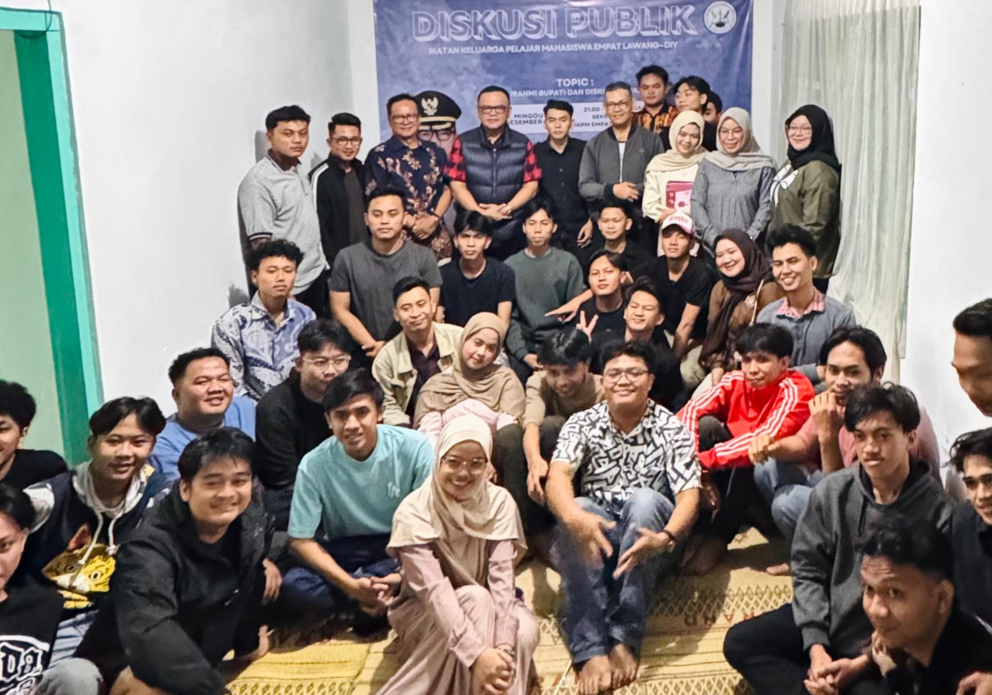 Dari Asrama Mahasiswa, Bupati Empat Lawang Serap Aspirasi Pemuda Sumsel di Yogyakarta