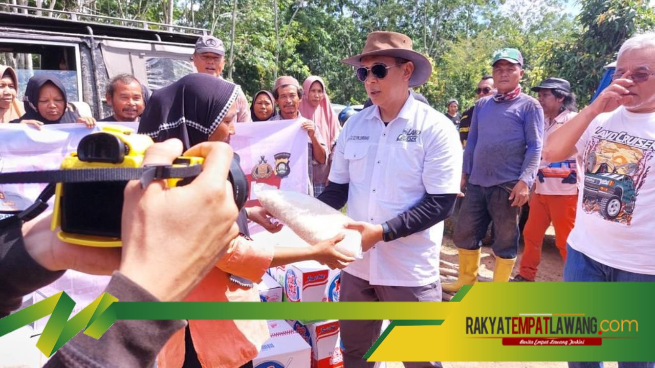 Bantuan dan Kepedulian: Kapolda Sumsel dan Komunitas 4X4 Sambangi Korban Banjir