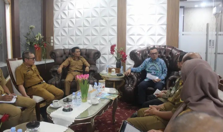 Bupati Joncik Muhammad Gelar Audiensi dengan Dinas Pertanian Bahas Penguatan Sektor Pertanian Empat Lawang