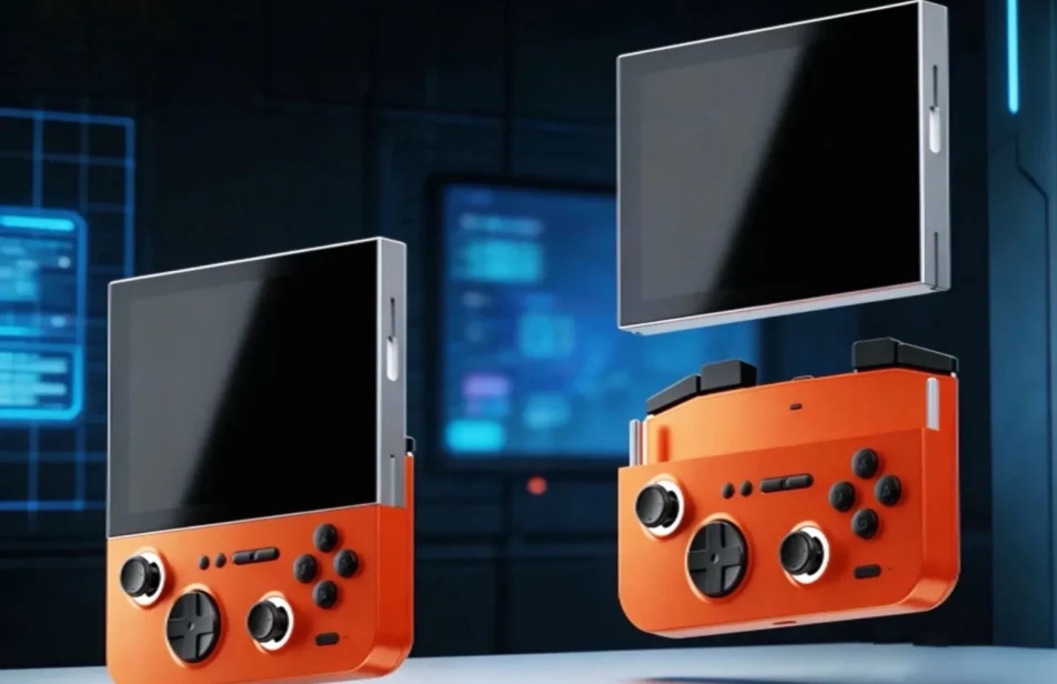 Konsol Handheld Modular GameMT E5 ModX, Bisa Disulap Jadi Gamepad Smartphone!