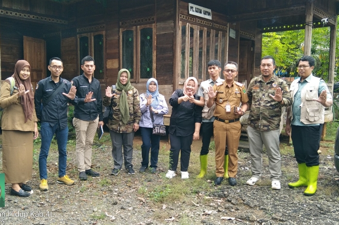 DLH Empat Lawang Lakukan Pengawasan Rutin ke PT Kendi Arindo