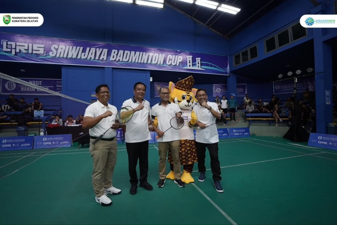 QRIS Sriwijaya Badminton Cup Resmi Dibuka, Kolaborasi Olahraga dan Digitalisasi di Sumsel